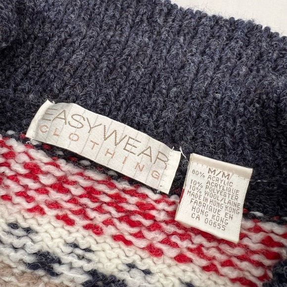 Vintage Grandpa Style - button-up sweater - Picture 2 of 3